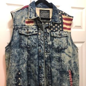 Jean Denim Vest Jacket